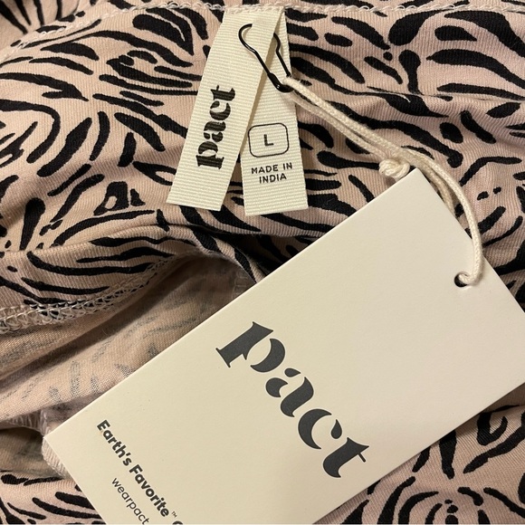 PACT Maya Halter Dress in Windswept‎ Oat - Picture 7 of 9